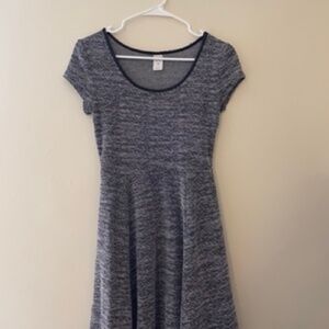 S- Australian A- Line Full Knit Skater Dress w/ Cap Sleeves
